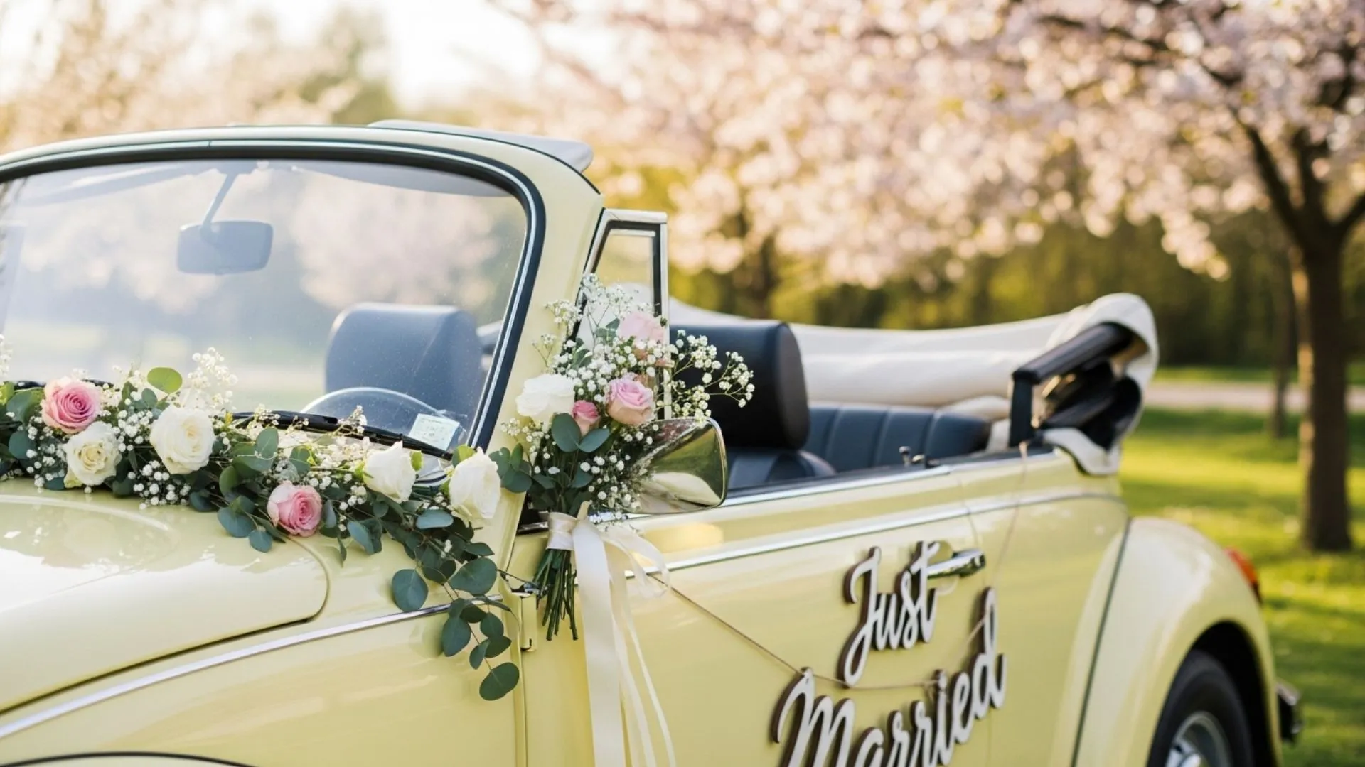 spring wedding car trends